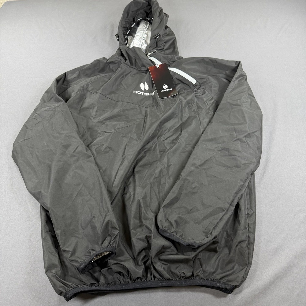 HOTSUIT Men's Small Sauna Suit Jacket for Weight Loss, Sweat, Boxing, Exercise